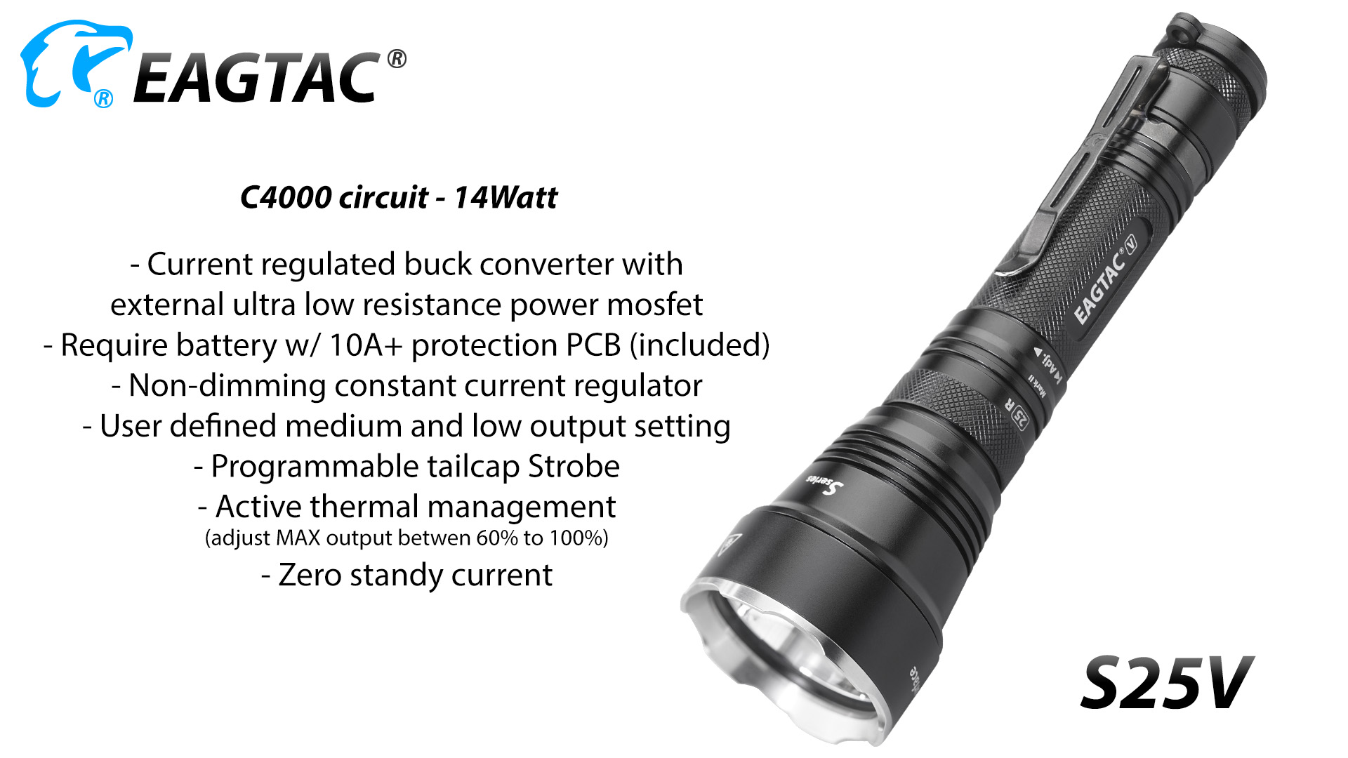 EAGTAC S25V, Osram CSLPM1 LED