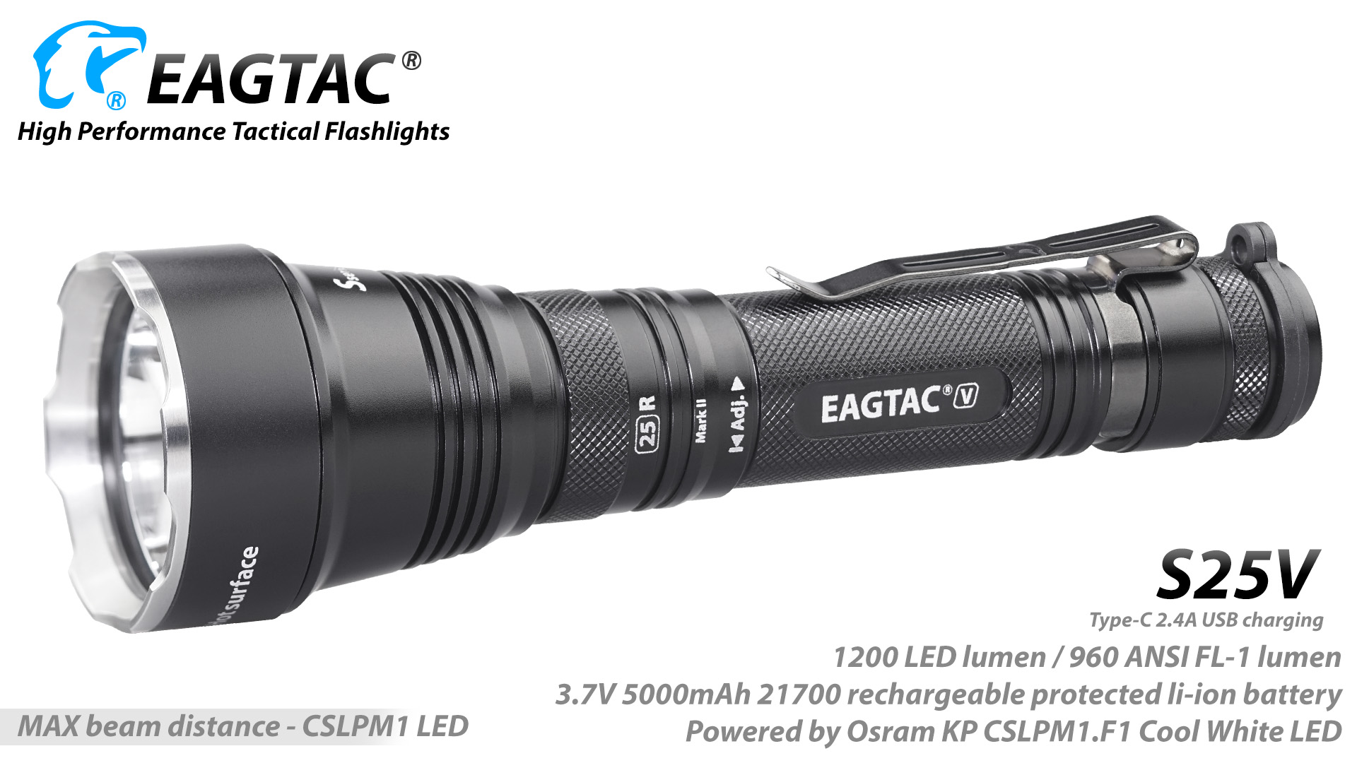 EAGTAC S25V, Osram CSLPM1 LED